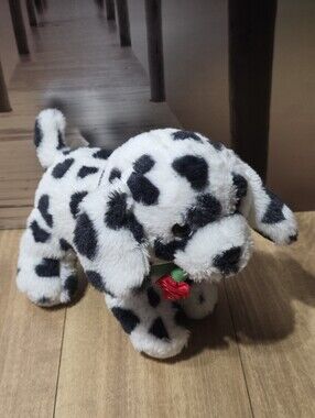 Walgreens Dalmata Plush Black and White Stuffed Animal